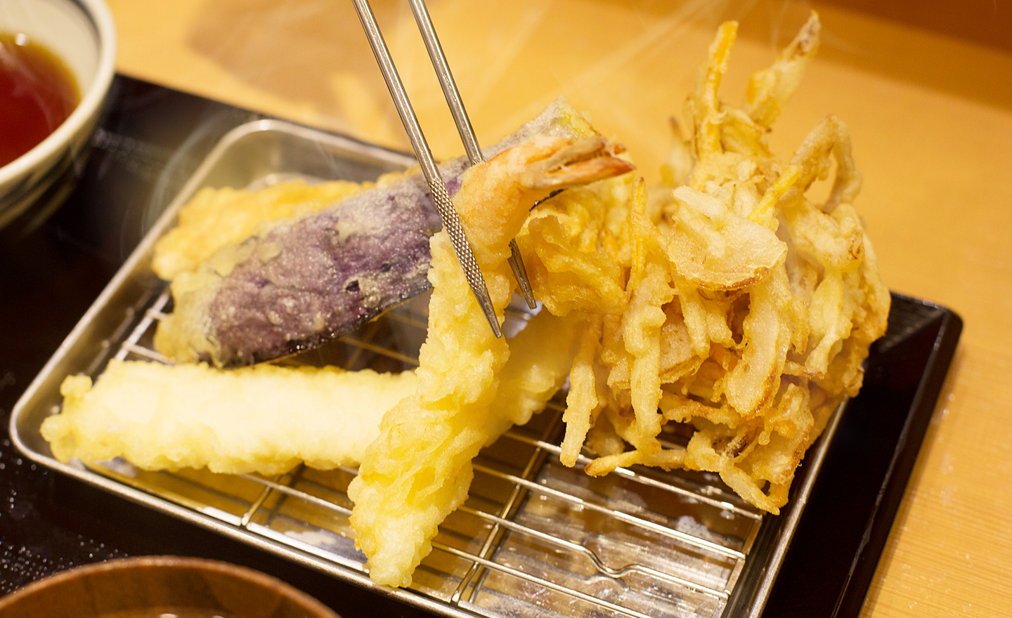 揚げたて天ぷら定食 まきの へ Chisa Memo